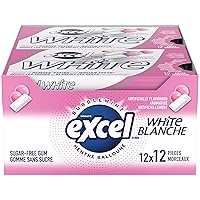 Vista 1 de Excel White Goma de mascar sin azúcar, Bubblemint, 12