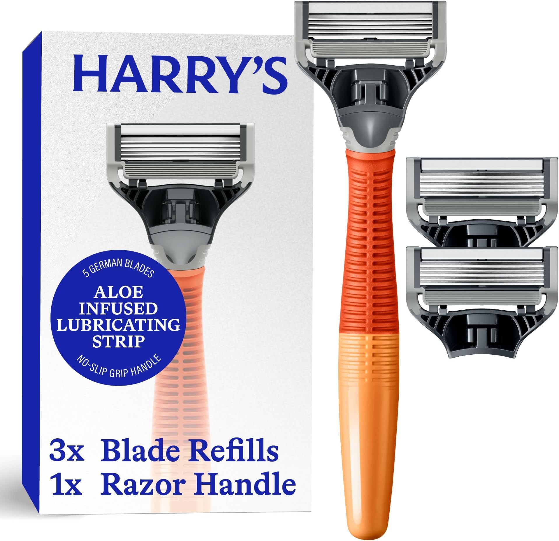 Harry's Shaving Kit - Razor & Blade Refills -10 Harry's Shaving Kit - Razor & Blade Refills -10