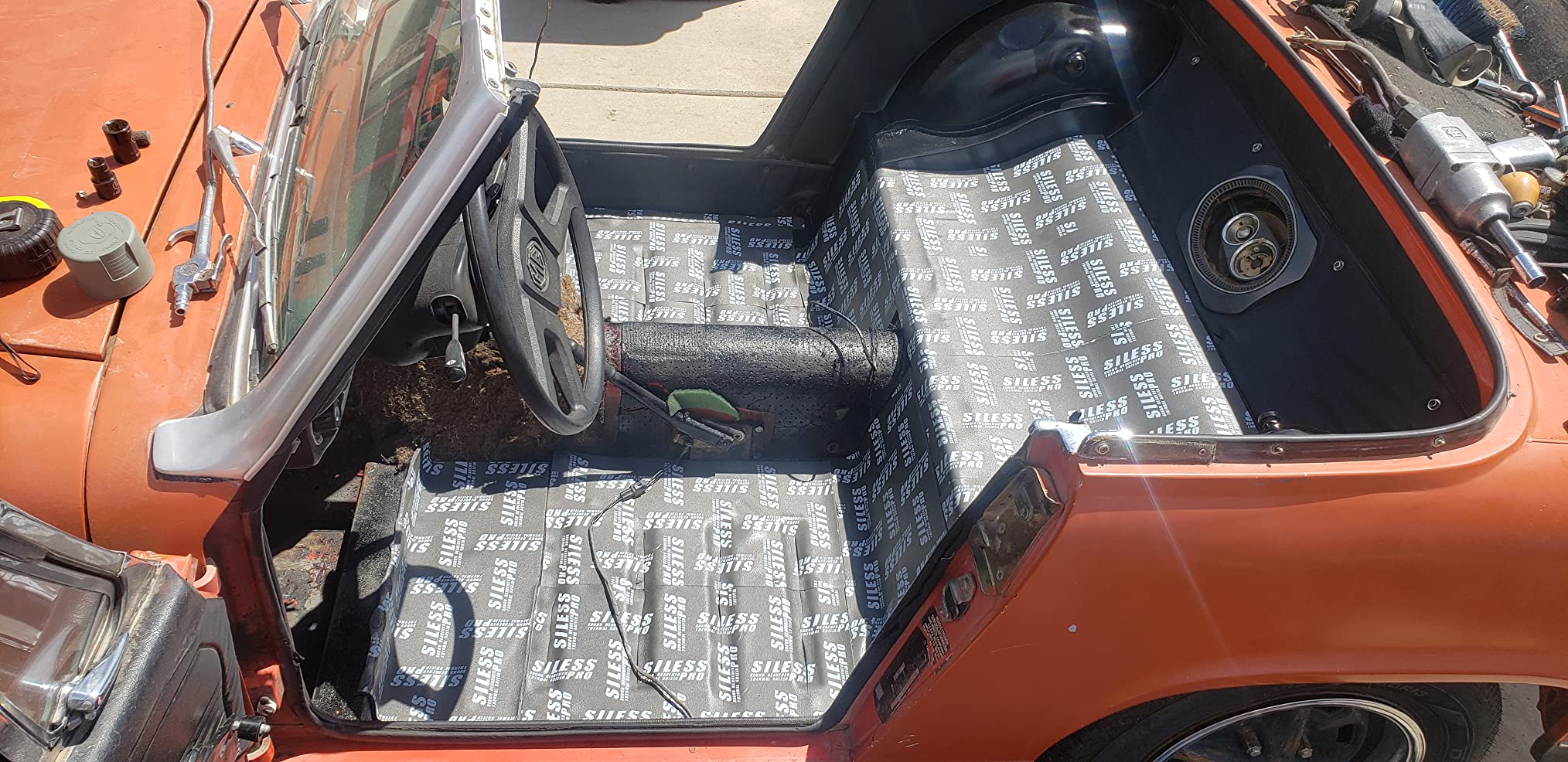 11/mo Finance Siless LinerPRO 2in1 200 mil (5mm) 36 sqft Car Sound