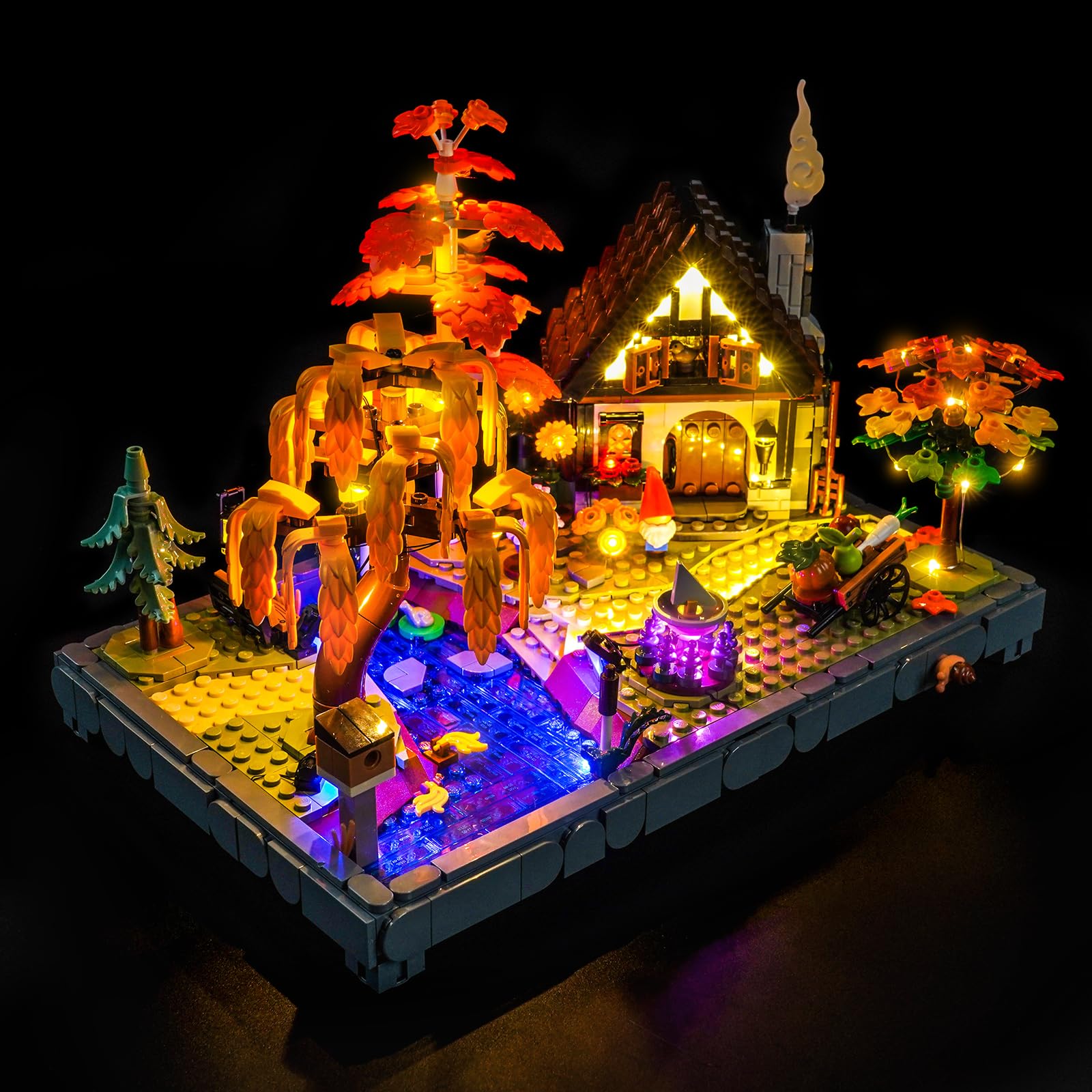 Light Kit Compatible with Lego 11372 Autumn Cottage Garden (No Model) - Image 2