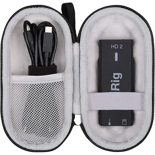 Aproca Hard Travel Case for iRig HD 2