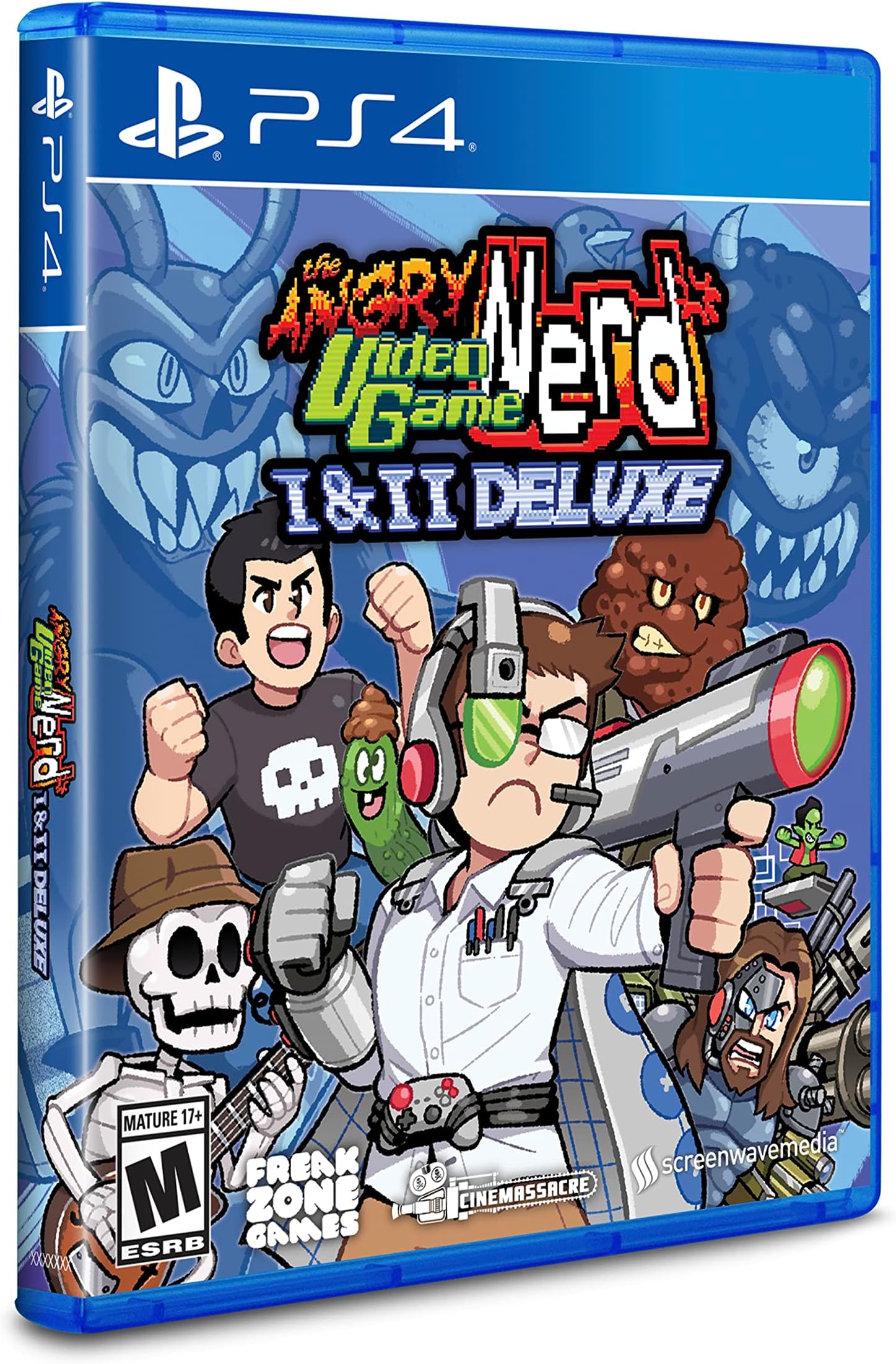 Angry Video Game Nerd 1 + 2 Deluxe (Limited Run) - PlayStation 4