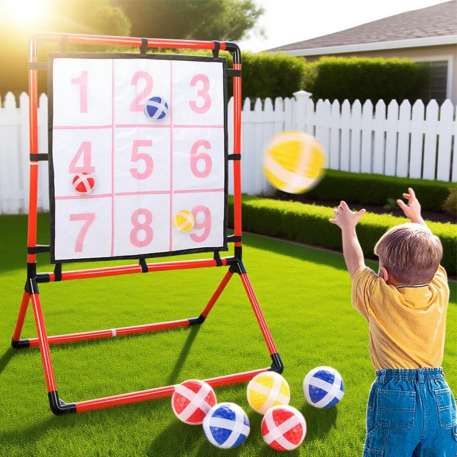 Juego de lanzar pelotas pegajosas Juguete educativo interactivo portátil