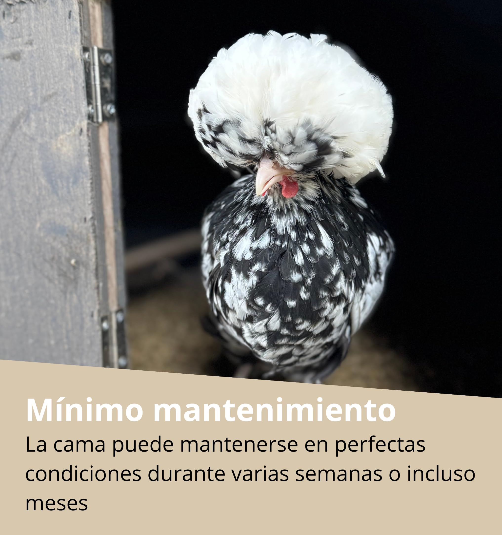 FINCA CASAREJO Cama para Aves en Pellet con Tabaco Natural - Antiparasitario, Absorbente y Compostable - 100% Natural - Higiene para Gallineros - 17kg