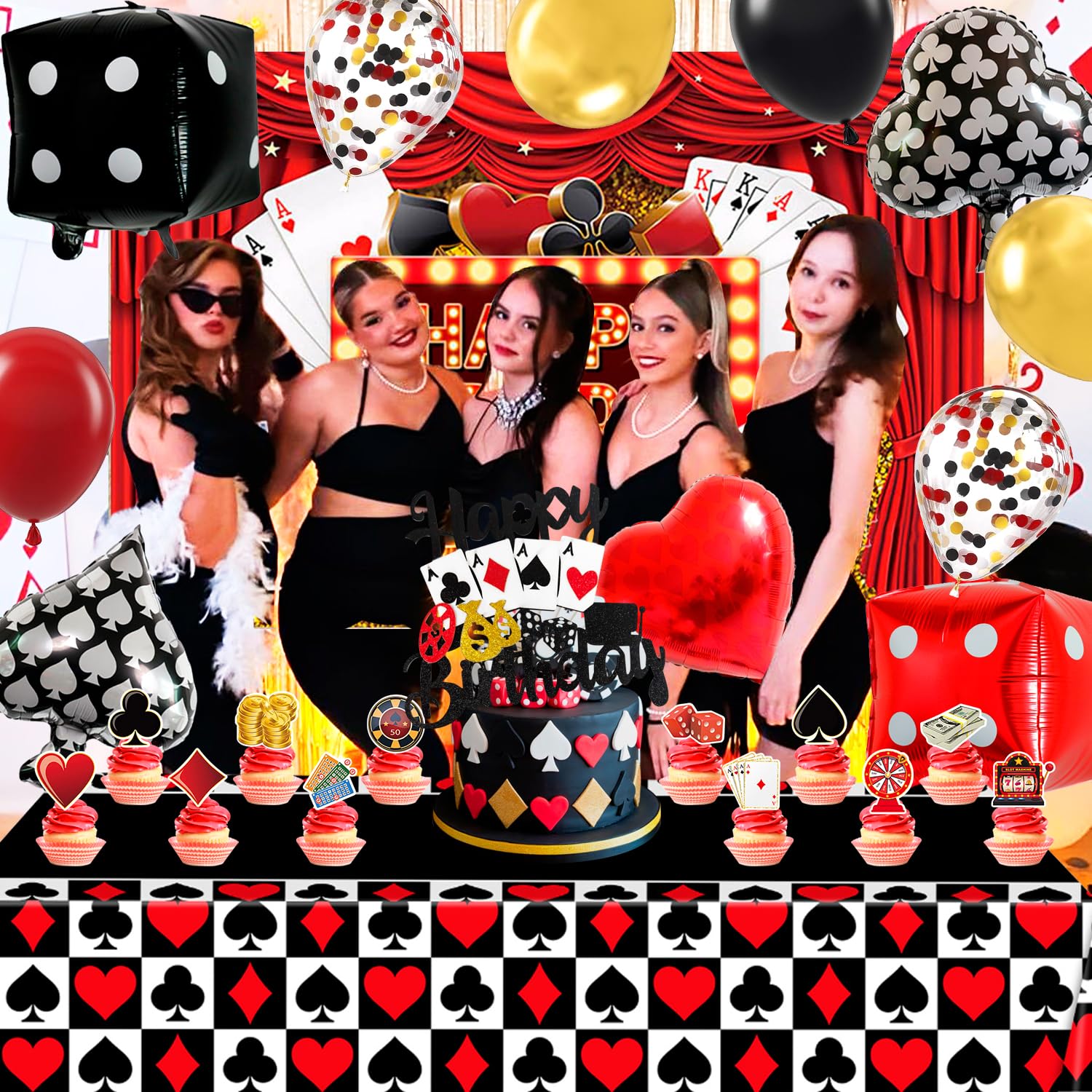 Een casino thema feest organiseren doe je zo