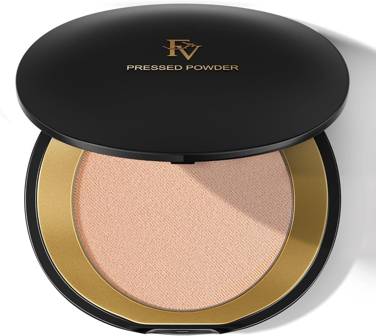 FV Setting Poeder Make-up, Compact Finishing Powder voor matte afwerking, waterdicht en langdurig voor alle huidtypes, bakpoeder, veganistische formule (Classic Ivory, 8g)