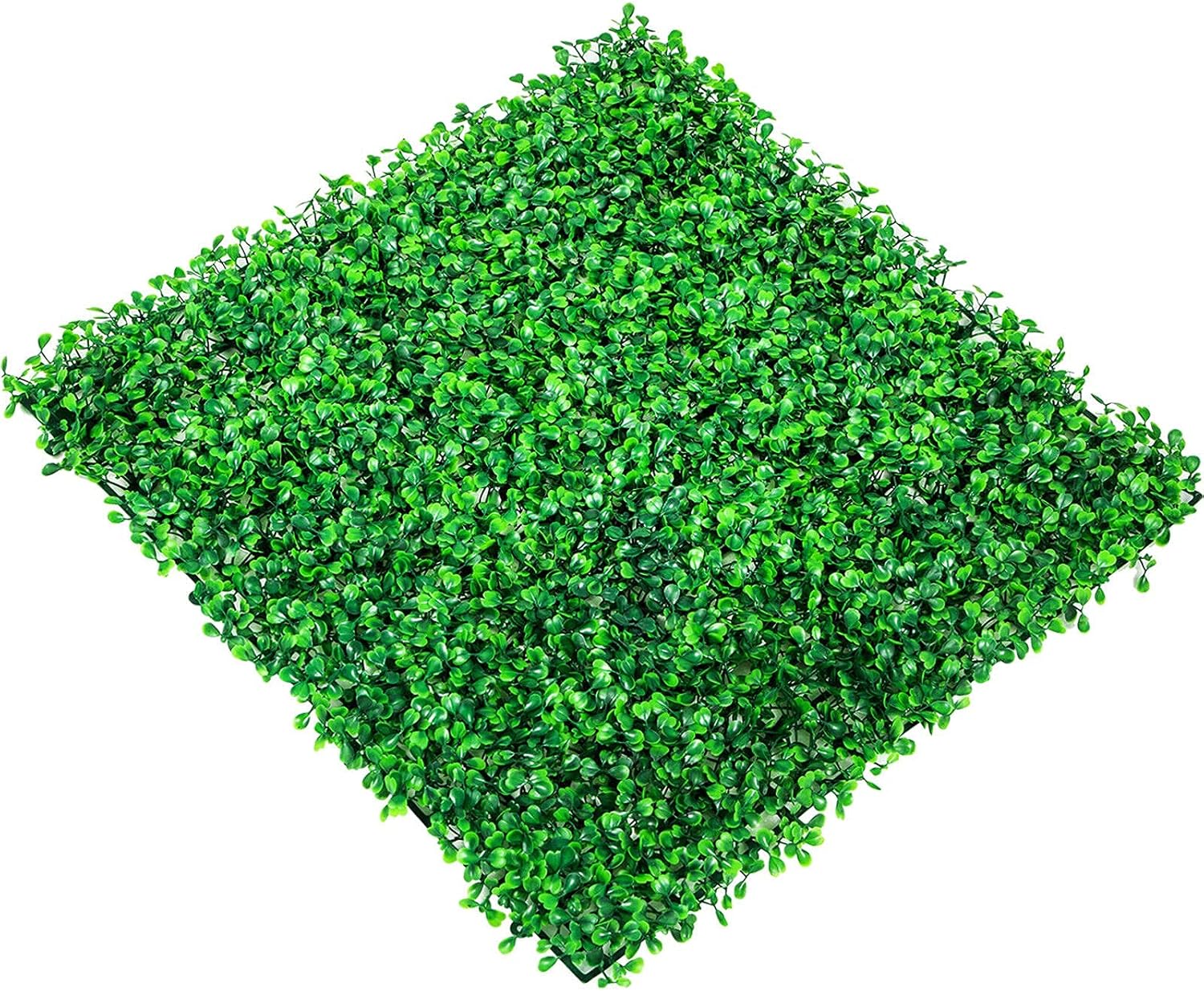Artificial Boxwood Hedge, privacy hedge screen, UV Protected Faux Greenery Mats, boxwood wall, Suitable for Both Outdoor or Indoor, Garden, Backyard and Home Décor,20 x 20 Inch (12 piece)