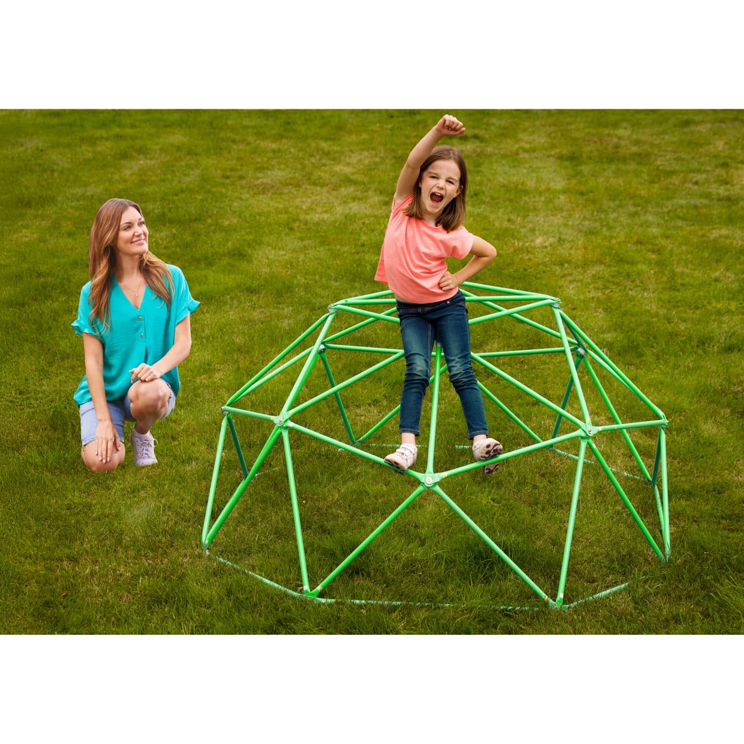 Dome Climber - Unleash The Spirit Of Adventure With Our Dome Climber! - Features: Powder Coated Steel Structure, Ground Anchors, Easy Assembly - Dimensions: 182 X 182 X 90cm