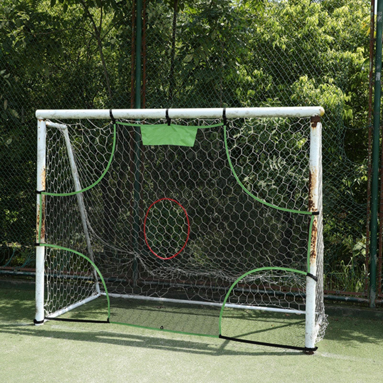 Obiettivo Di Calcio, Rete Di Obiettivo Di Calcio, Rete Di Obiettivo Per Calcio, Rete Di Allenamento Porta Da Calcio Staccabile 1/3/5 Buchi, Attrezzatura Di Allenamento