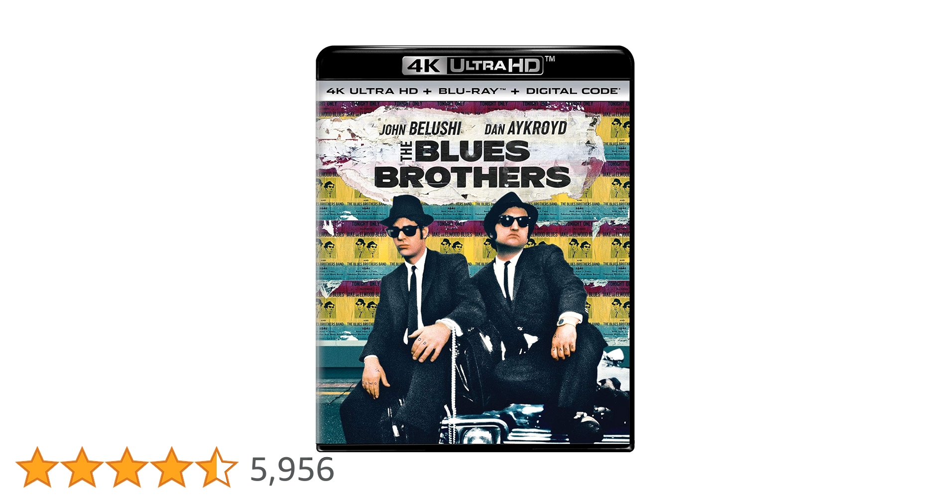 ブルース・ブラザース 4K Ultra HD+ブルーレイ[4K ULTRA HD + Blu-ray] The Blues Brothers - 4K Ultra HD + Blu-ray [UHD] - Walmart.ca
