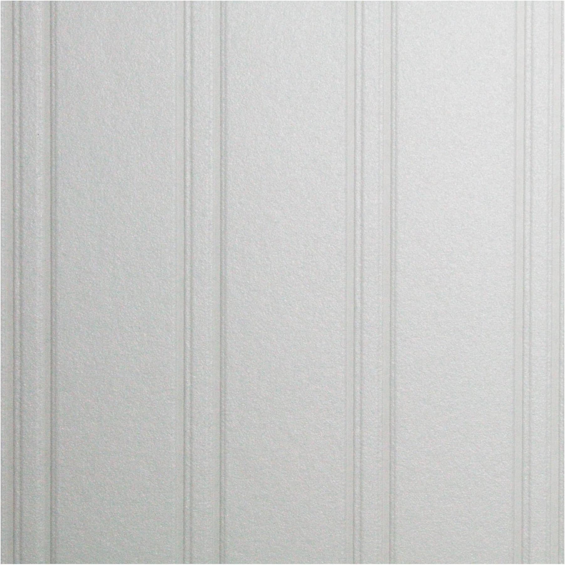 Superfresco Paintable Beadboard White Durable Heavy Duty Wallpaper