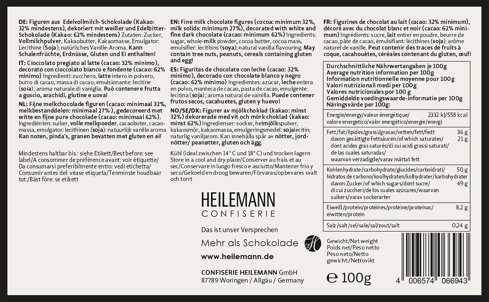 Heilemann Assortiment de Figurines en Chocolat, Coffret Cadeau Lait Noble, 100 g (Gaming) - 1