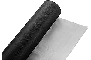 Fiberglass Screen Roll for Windows - 36" x 100' Continuous UV Protection