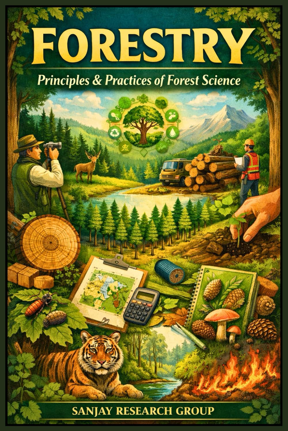 Forestry: Principal & Practices of Forest Science: 24 (Academic Books By Sanjay Mandavi)