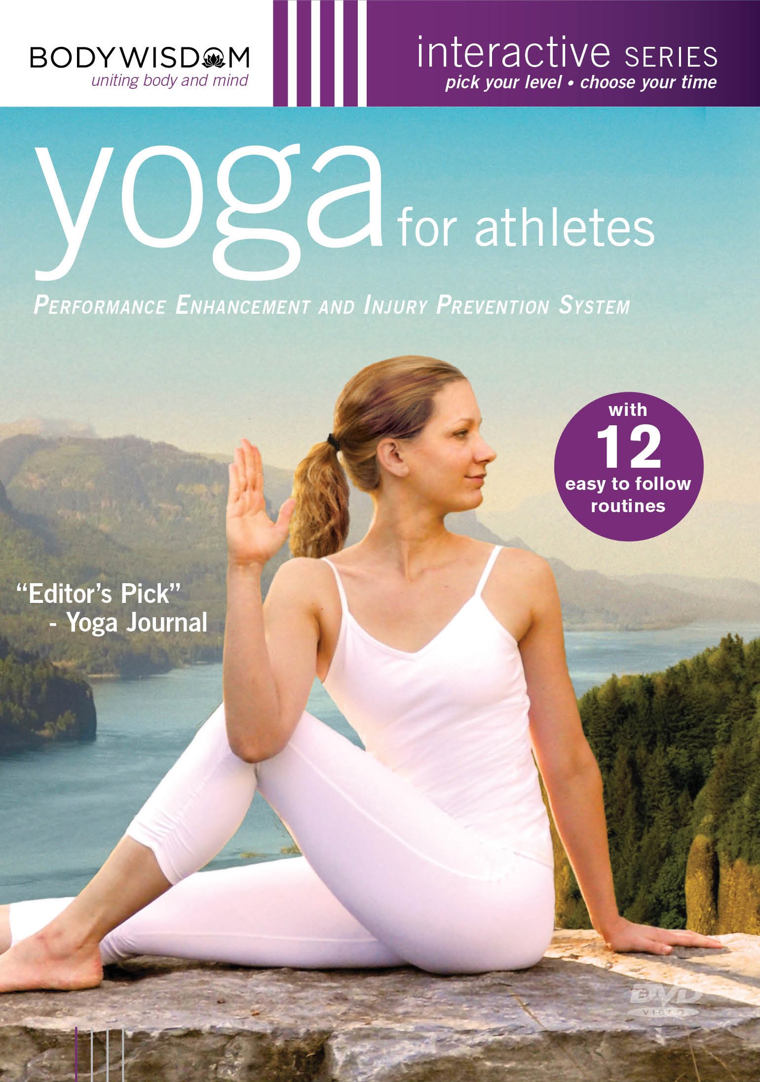Yoga for Athletes DVD edición de Reino Unido para mejorar flexibilidad y rendimiento deportivo