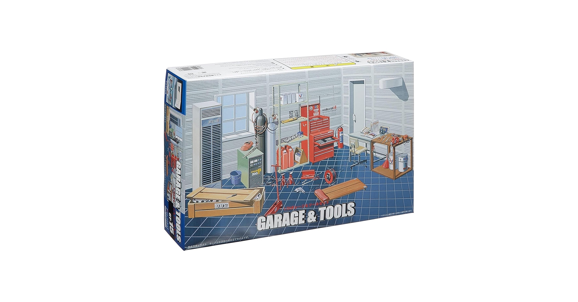 Amazon.com: Fujimi GT15 116358 Garage & Tools 1/24 scale kit
