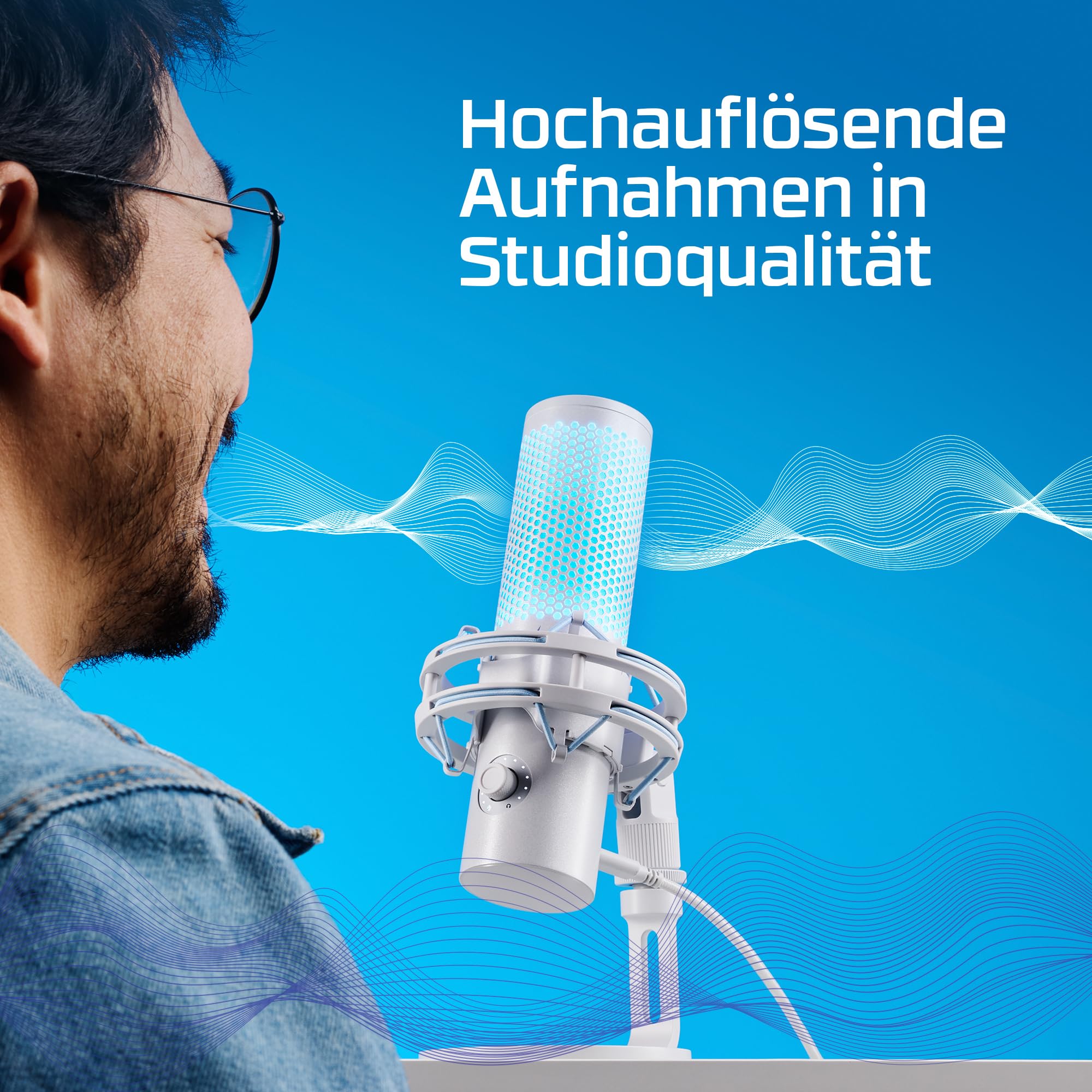 HyperX QuadCast 2 Frost – Bild 2