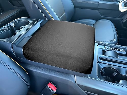 Miniatura 2 de Car Console Covers Plus Hecho a mano en Estados Unidos diseñado para Ford F150 2021-2023 modelos seleccionados con superficie de trabajo de consola