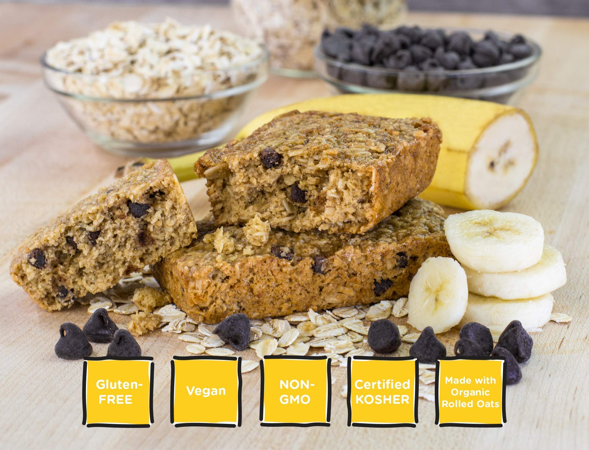 Bobo'S Oat Bars - All Natural - Banana - 3 Oz Bars - Case Of 12