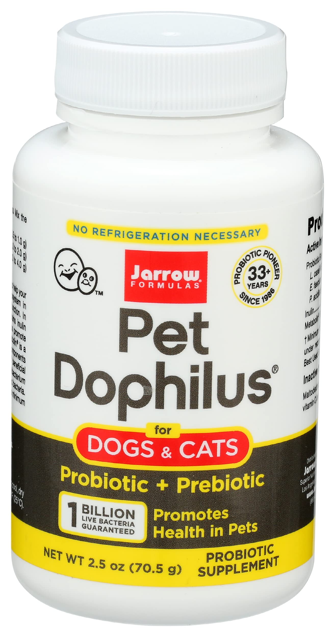 Jarrow: Acidophilus für Haustiere - 70,5 = Pulver