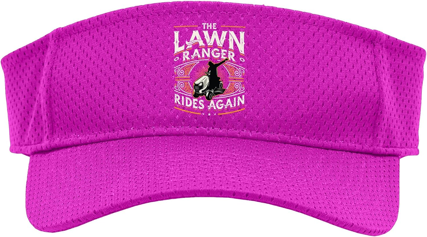 The Lawn Ranger Rides Again Lawn Care Lawn Mower Sport Sun Visor
