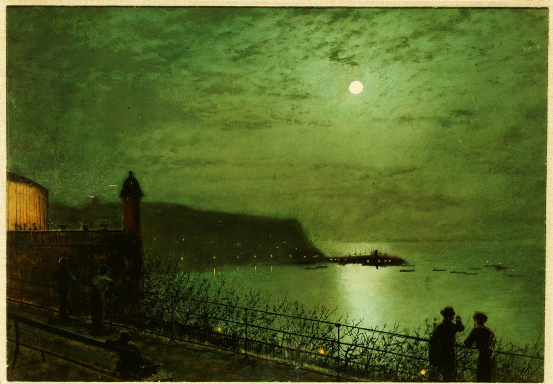 POSTERIIk Vintage Art Print Images Pictures Print Scarborough Modern Colour Posters for Office Home Decor 60x90cm