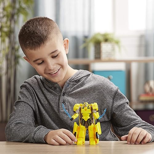 Miniatura 6 de Transformers Toys Cyberverse Ultra Class Bumblebee Figura de acción, combina con armadura Energon para encenderse, para niños de 6 años en adelante,