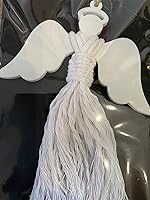 Vista 2 de Macrame Angel Ornament