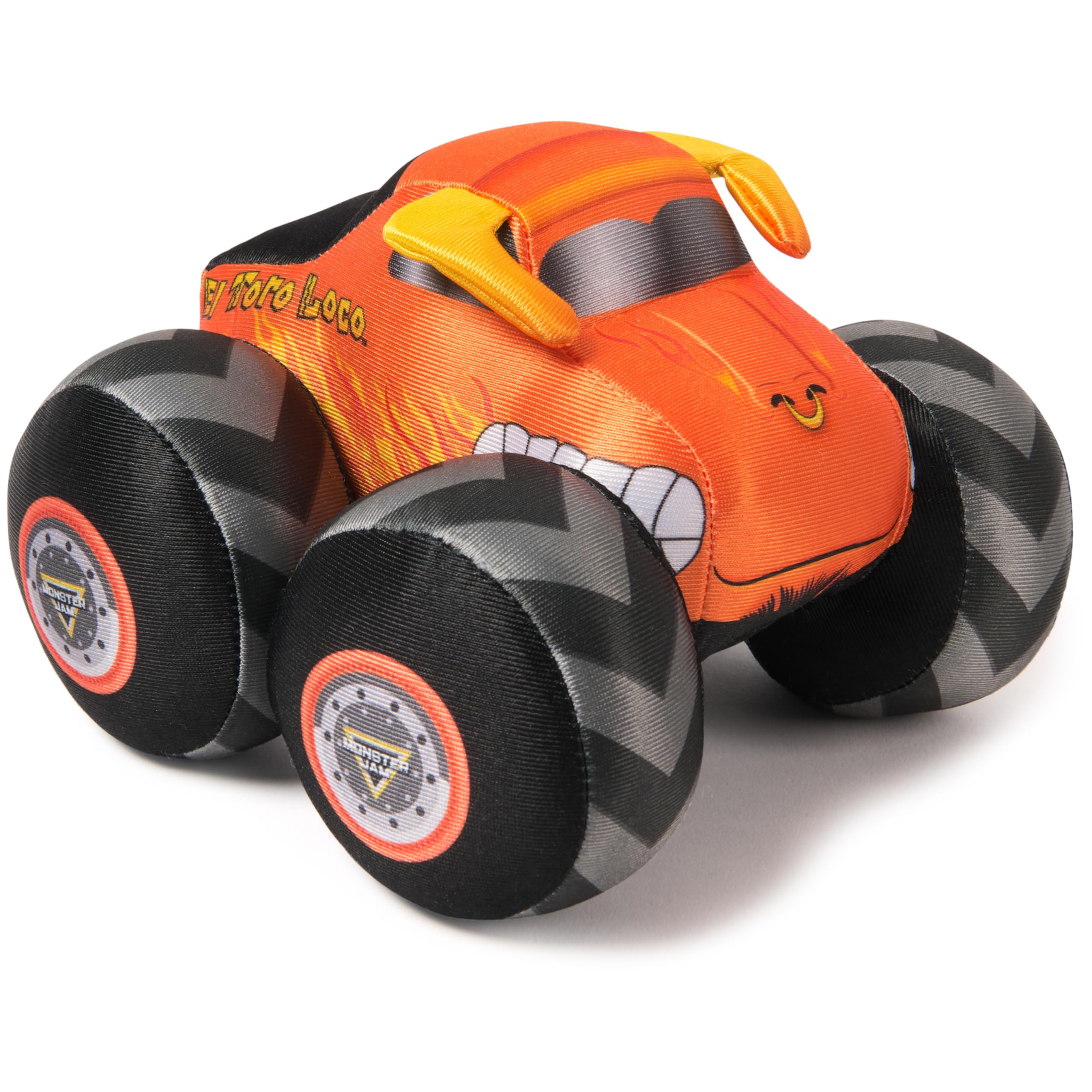 Monster Jam Official El Toro Loco Monster Truck with Sound, Plush
