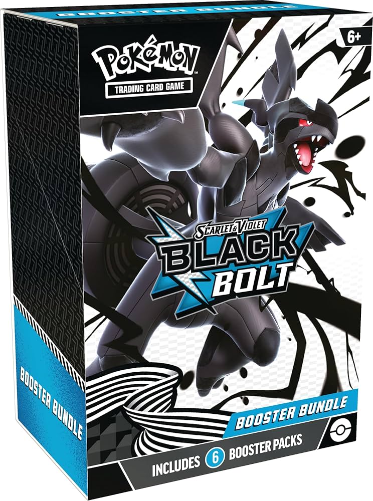 Pokémon TCG: Scarlet & Violet—Black Bolt Booster Bundle (6 Booster Pokémon TCG: Scarlet & Violet—Black Bolt Booster Bundle (6 Booster