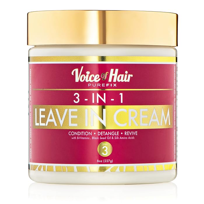 Buy PureFix 3in1 Leave In Conditioner Cream with B Vitamins and Silk