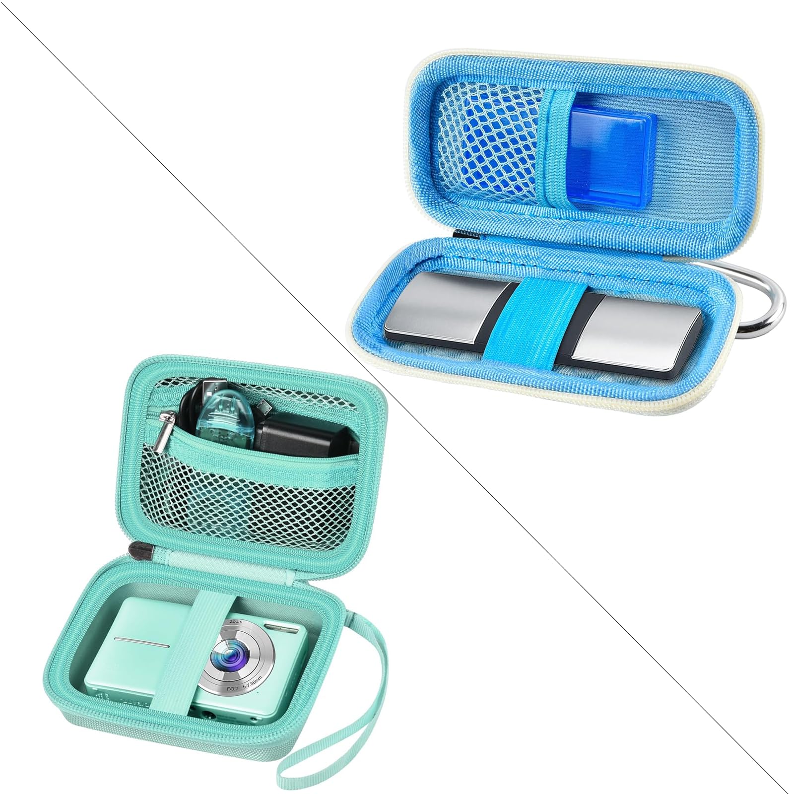 ALKOO Case Compatible with VAHOIALD FHD 1080P Digital Camera Bundle with Heart Monitor Case Compatible with AliveCor Kardia