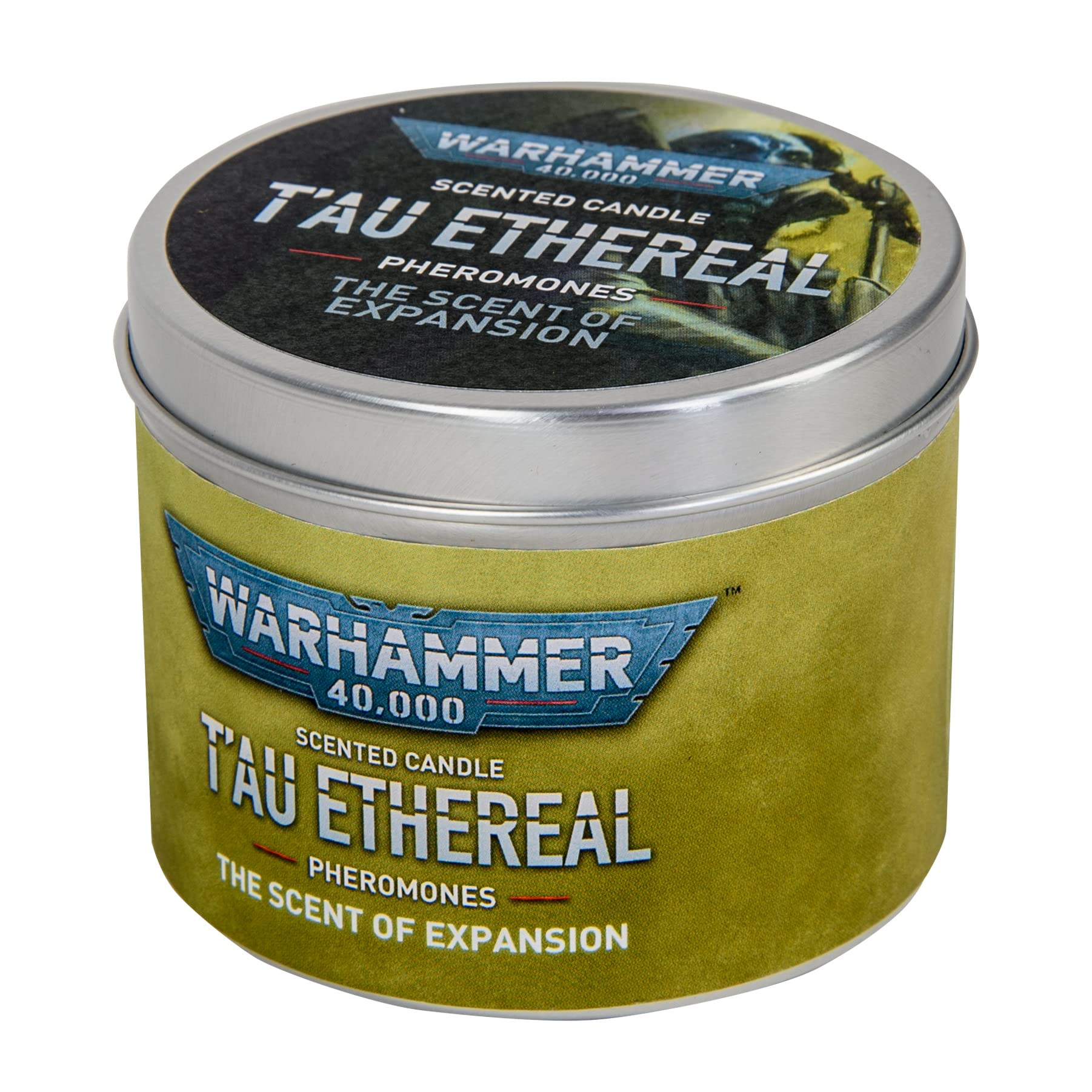 Warhammer 40000 Duftkerze - T'au Ethereal Pheromones Design - Warhammer 40K Fanartikel Sammlerstück - Geschenke für Herren Damen Erwachsene Fans