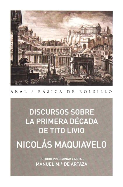 Portada de Discurso primera década de Tito Livio