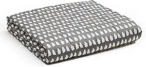 YnM Weighted Blanket — Heavy 100% Oeko-Tex Certified Cotton Material with Premium Glass Beads (Penguin, 36''x48'' 5lbs), Suit for One Person(~40lb) Use on Twin Bed
