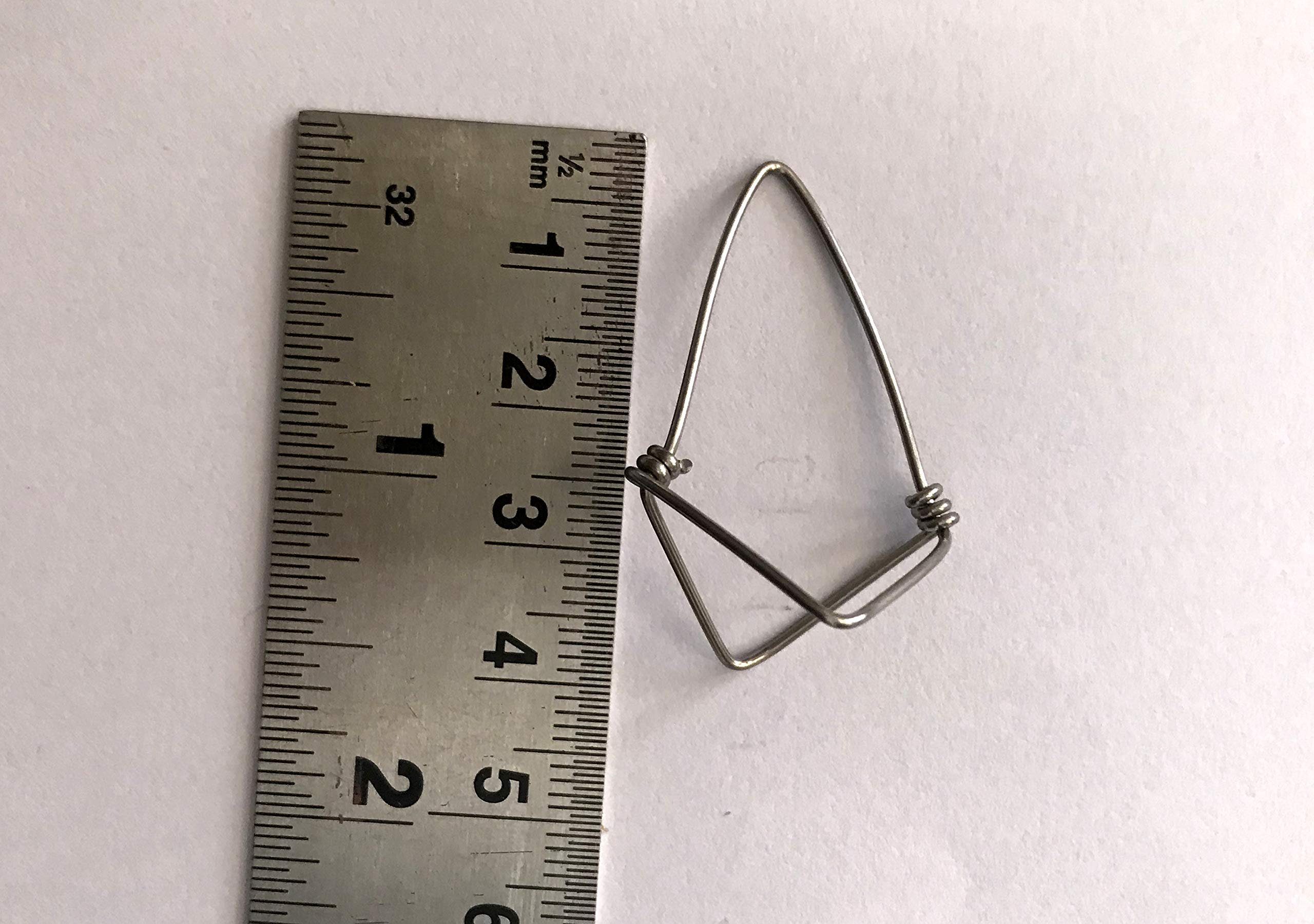 Vadyam 5 High Grade Extra Large Gents Steel Metal Sitar Mizrab Handmade Mizraf Plectrum - Image 3