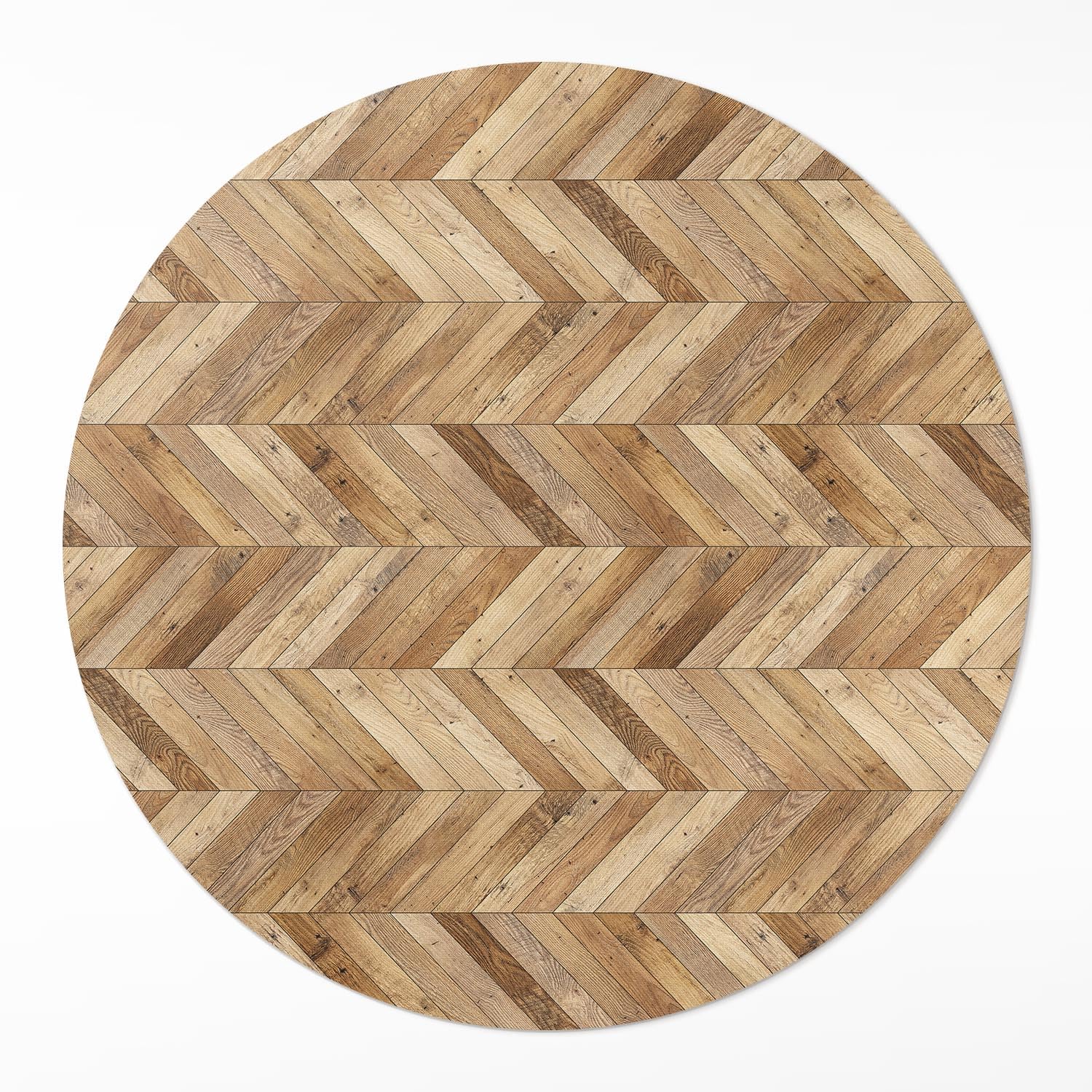 Tapis vinyle ø70 cm rond entretien facile pour protéger le sol de la cuisine