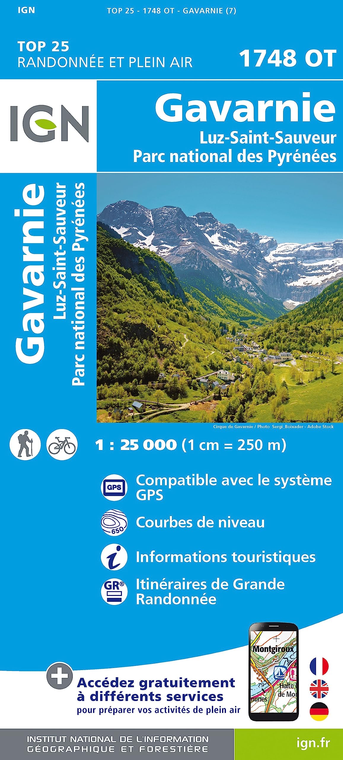 Gavarnie / Luz-Saint-Sauveur / PNR des Pyrénées (1748OT) (TOP 25)