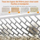 Lettiera Gatto Autopulente XXL 65L Grande Deodorizzazione Silenzioso - 6