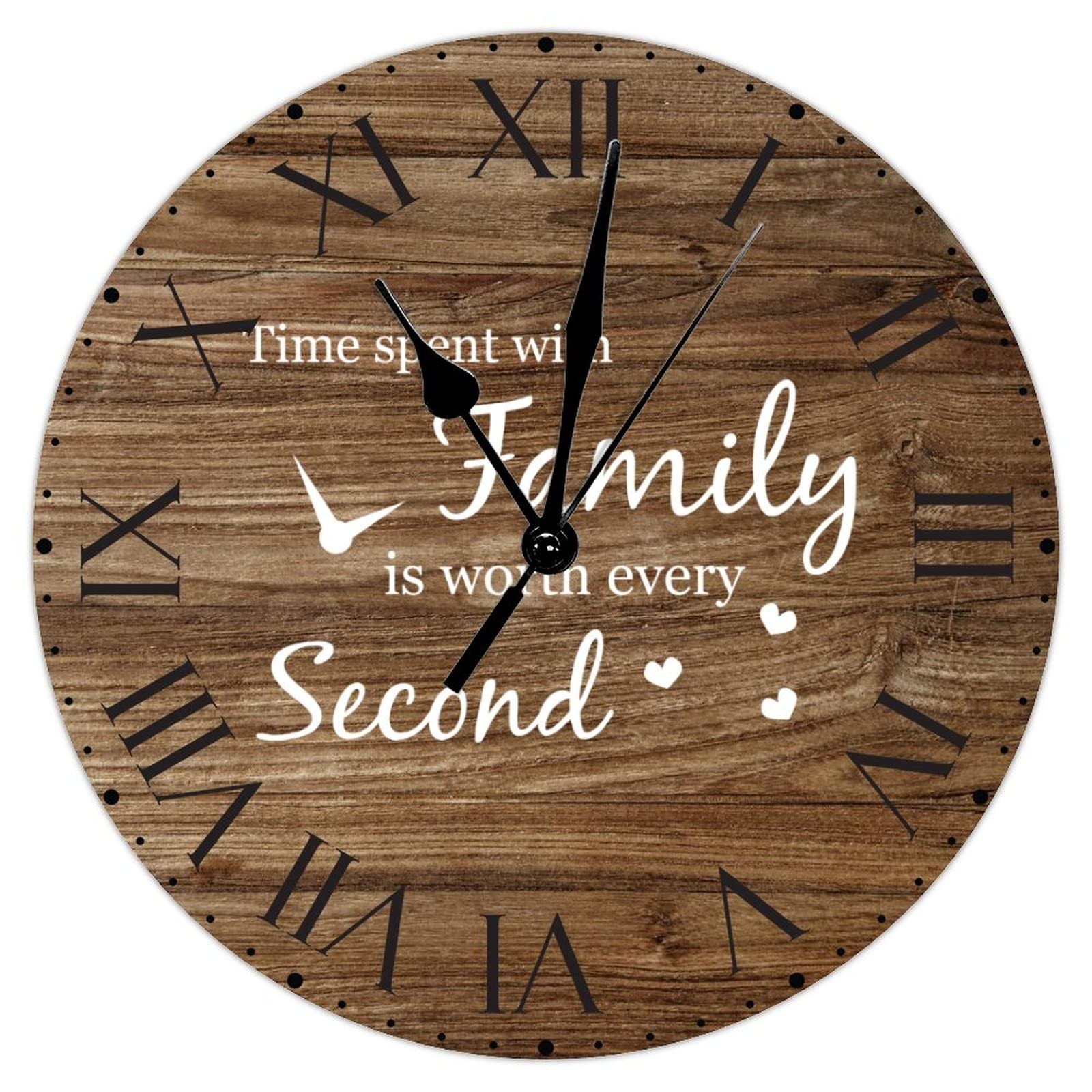 Horloge murale en PVC pour salon : sublimez votre cuisine avec un style vintage rustique