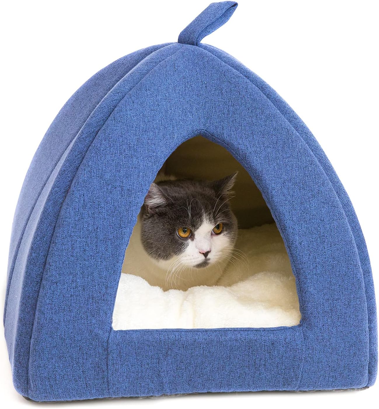 Indoor Cat Cave Bed Tent Waterproof Cat House Triangle