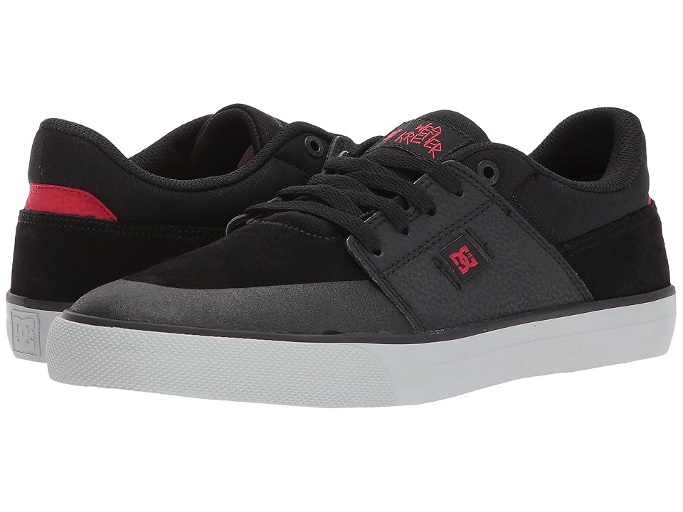 

DC Wes Kremer (Black/Grey/Red) Men's Lace up casual Shoes, Gray