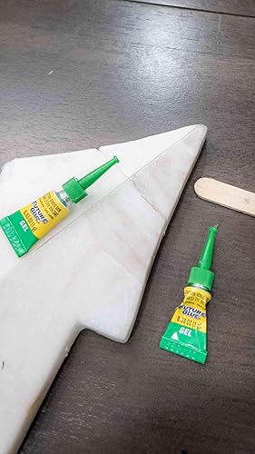 Miniatura 3 de Super pegamento, gel de pegamento futuro, 6 mini tubos de un solo uso, transparente, unión instantánea, secado rápido, adhesivo profesional de