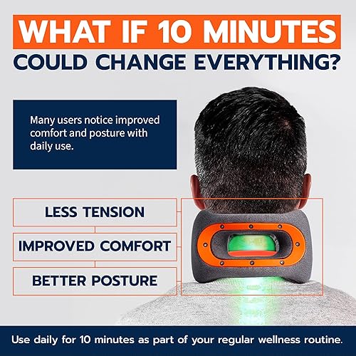 Miniatura 4 de bullbird Almohada de apoyo postural, diseñada por médicos para aliviar el dolor de cuello diario y tecnología del cuello, almohada cervical de