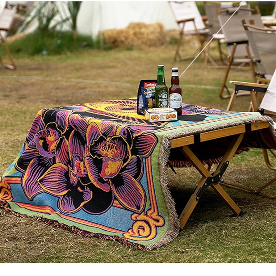 インディアン　壺　マルチカバー　ソファーカバー　ラグ　180x118 インディアン 壺 マルチカバー ソファーカバー ラグ 180x118