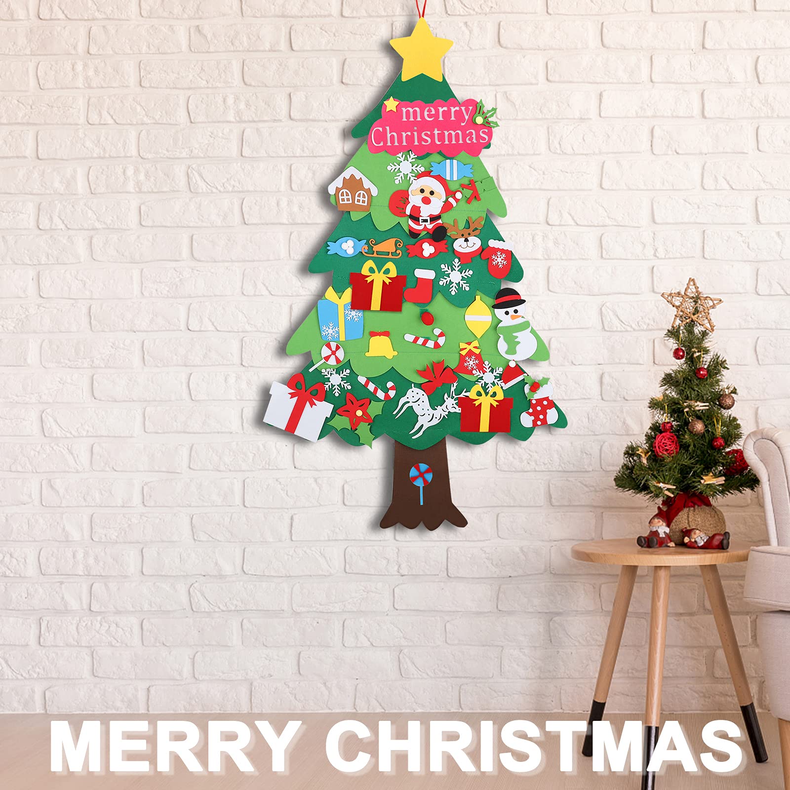 10+ Addobbi in feltro fai da te per l'albero di Natale - La Passione Di Arredare