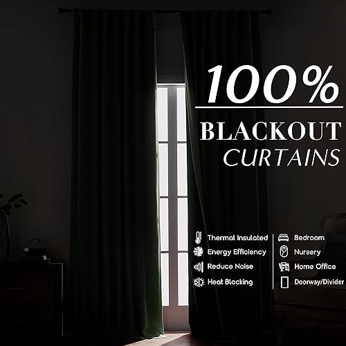 Miniatura 8 de PANELSBURG Cortinas opacas con bloqueo de luz para dormitorio, decoración estética de habitación, cortinas opacas bohemias para puerta corrediza de