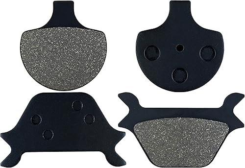 Miniatura 3 de Pastillas de freno delanteras y traseras para Harley Davidson Sportster 1200 883, Fatboy, Heritage Softail, Heritage Springer, Softail, Night Train,