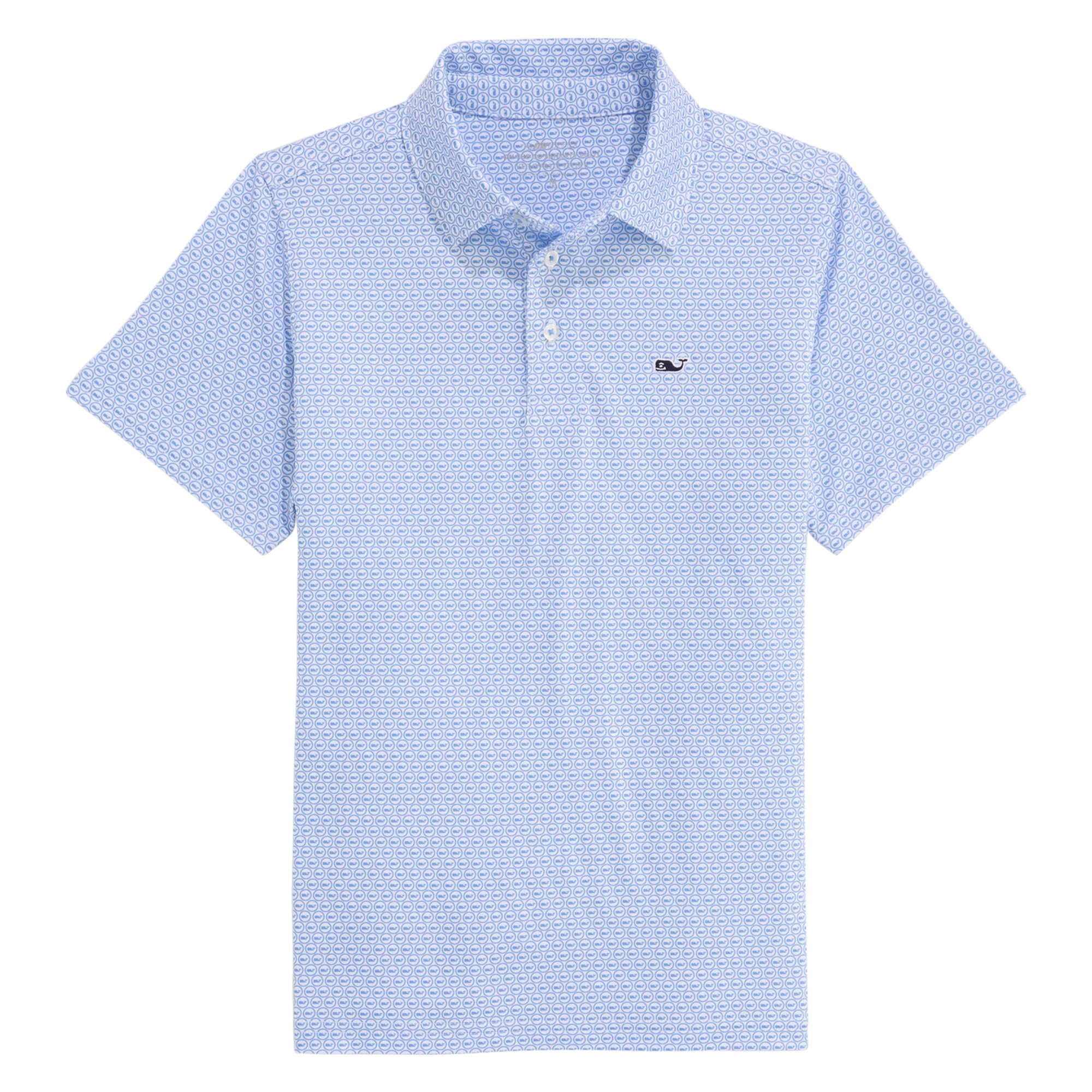 vineyard vines Boys' Printed Sankaty Polo (Toddler/Little Kid/Big Kid)