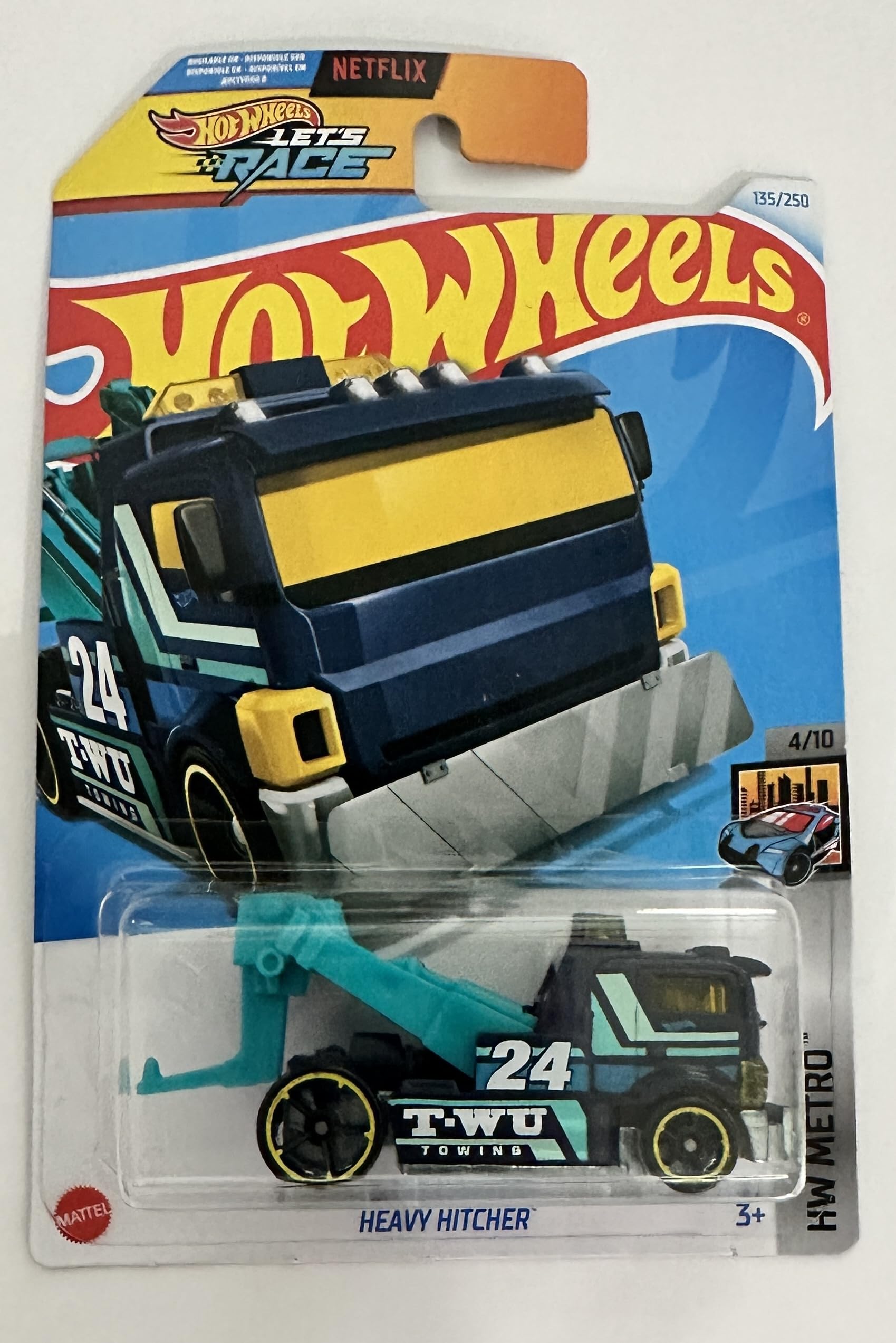 Amazon.co.jp: Hot Wheels カーズ レッカー車、ヘビーヒッチャー